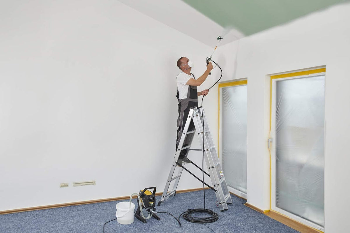 WAGNER Airless Farbsprühsystem Control Pro 350 M für Wandfarben, Latexfarben, Lacke & Lasuren, 15 m²-2 min, Druckregulierung, 110 bar, Schlauch 15 m