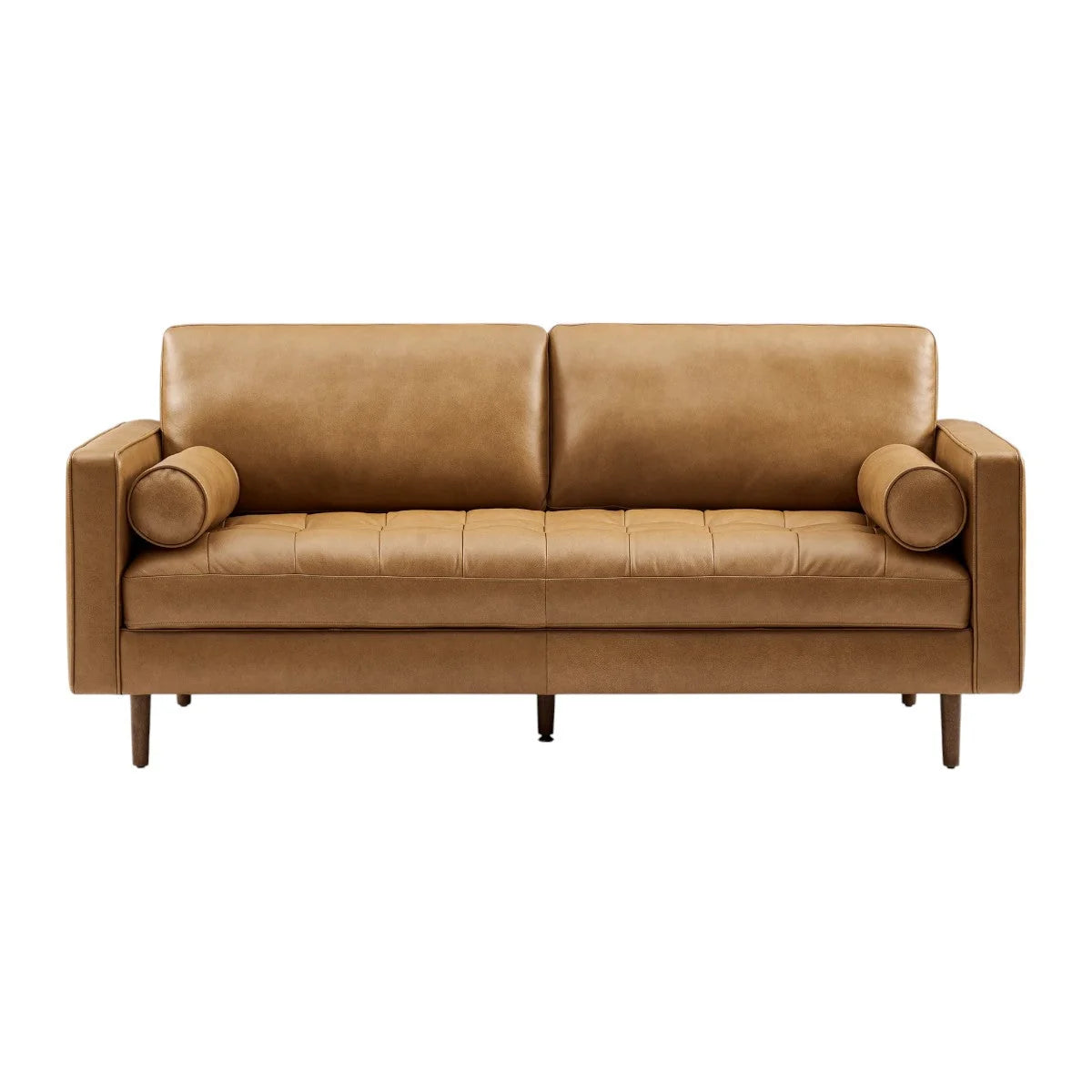 Patrice Leather 3 Seater Sofa