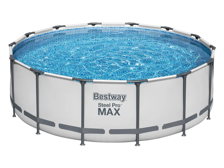 Steel Pro MAX™ Frame Pool Komplett-Set mit Filterpumpe, Ø 427 x 122 cm