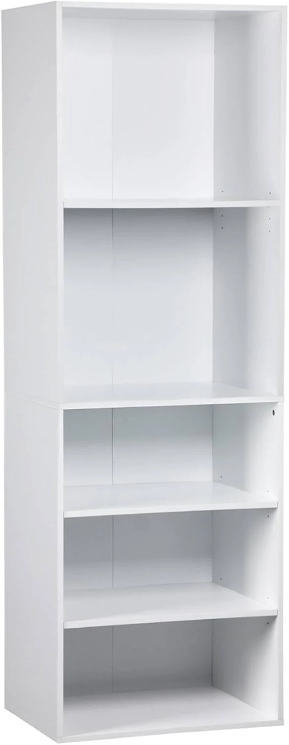 Alice's Home - Kit Dressing modulable avec 4 éléments. Blanc. Panneaux stratifiés