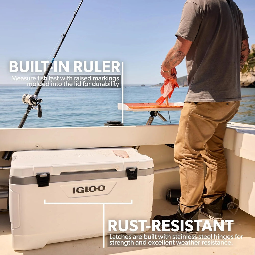 Igloo Marine Glacière robuste pour activités nautiques et plein air