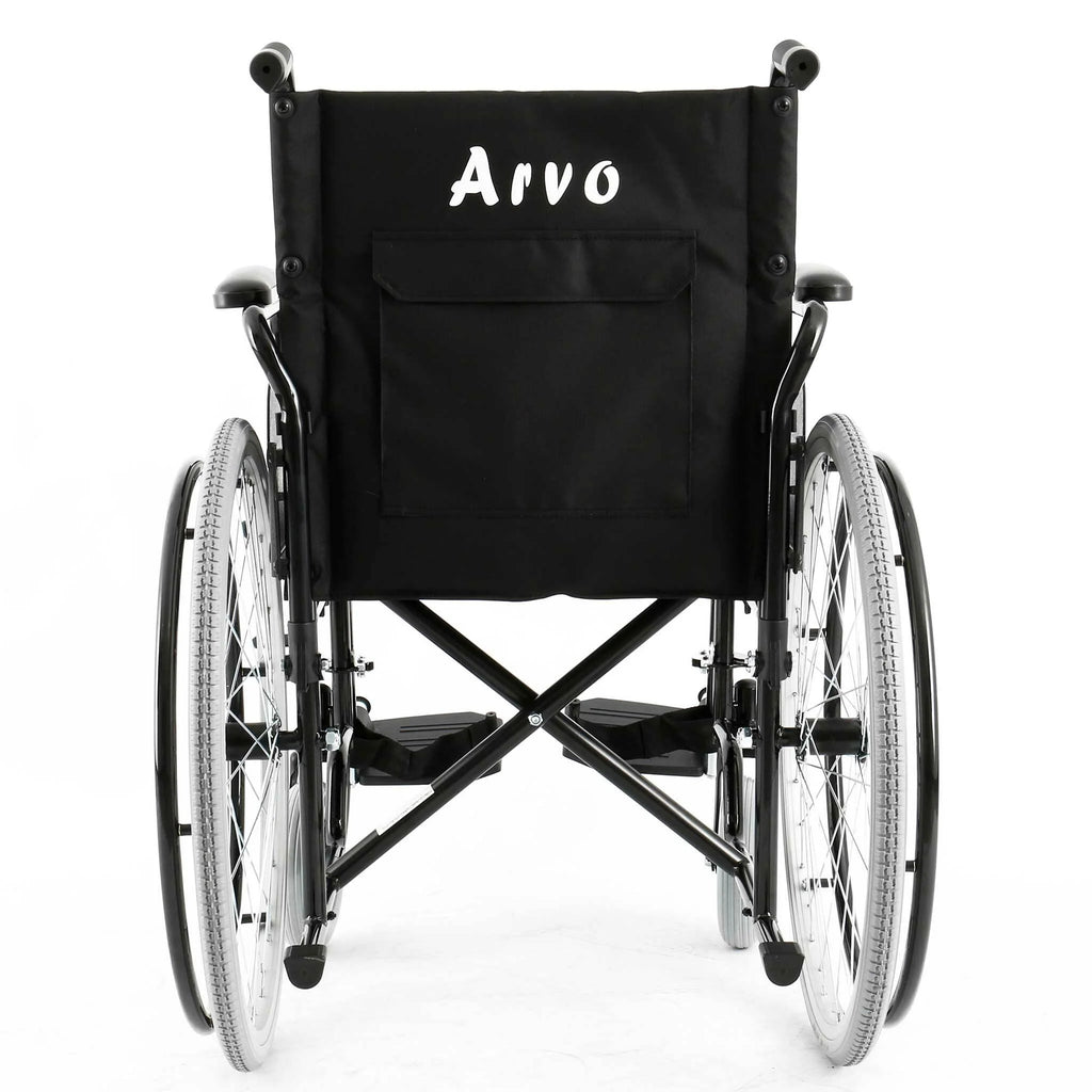 Arvo Rollstuhl Basic, Schwarz