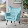 Nismaaya Adoete Lounge Chair Sky Blue Color