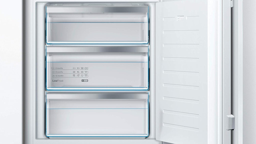 Bosch GIV11ADC0 Serie 6 Einbau-Gefrierschrank, 95 kWh, Jahr, 70 l, LowFrost, FreshSense, 72 x 56
