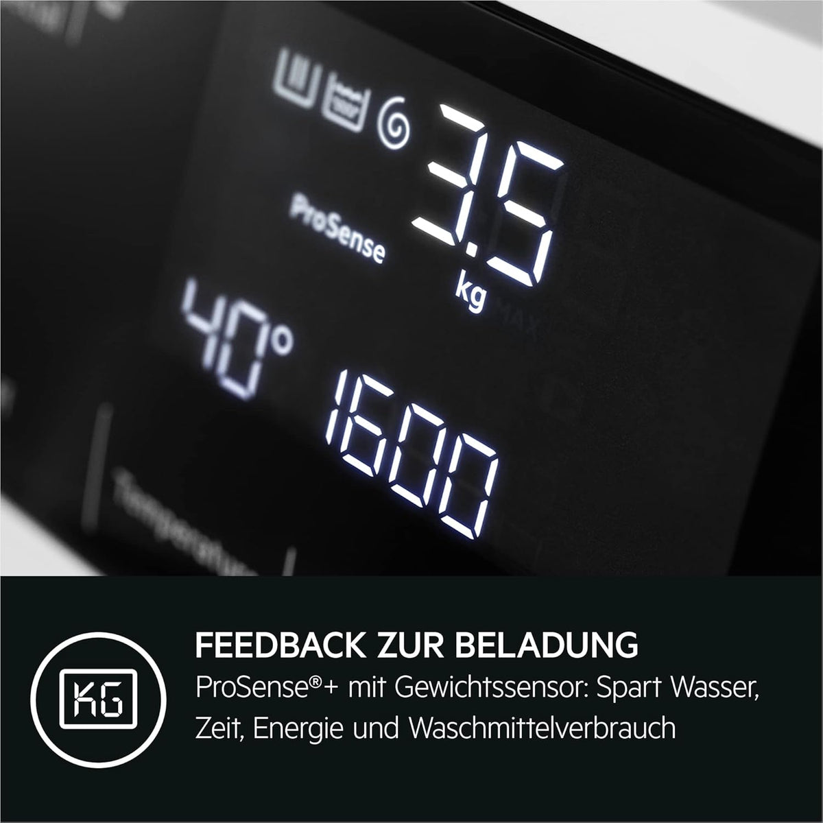 AEG L7WBA60680 Waschtrockner / DualSense - schonende Pflege / 8 kg Waschen / 5 kg Trocknen / D / energiesparend / Mengenautomatik / Nachlegefunktion / ProSteam - Auffrischfunktion / 1600 U/min Weiß
