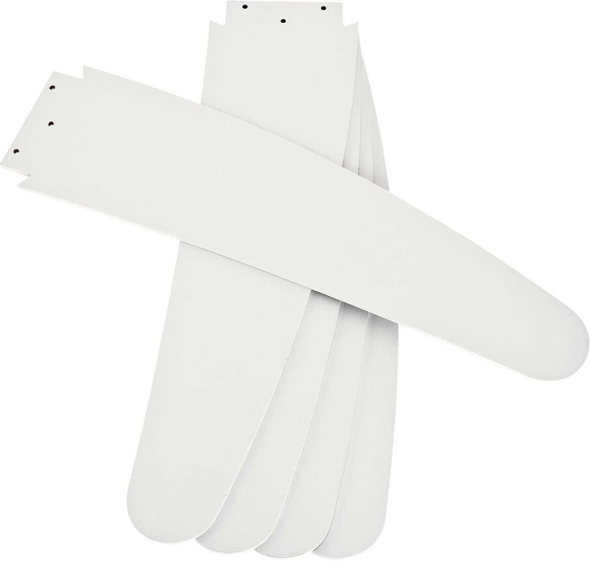 132 cm Deckenventilator Bendan 72220 mit Einzelleuchte und fünf Flügeln, Ausführung in seidenmattem Chrom mit Opalmilchglas