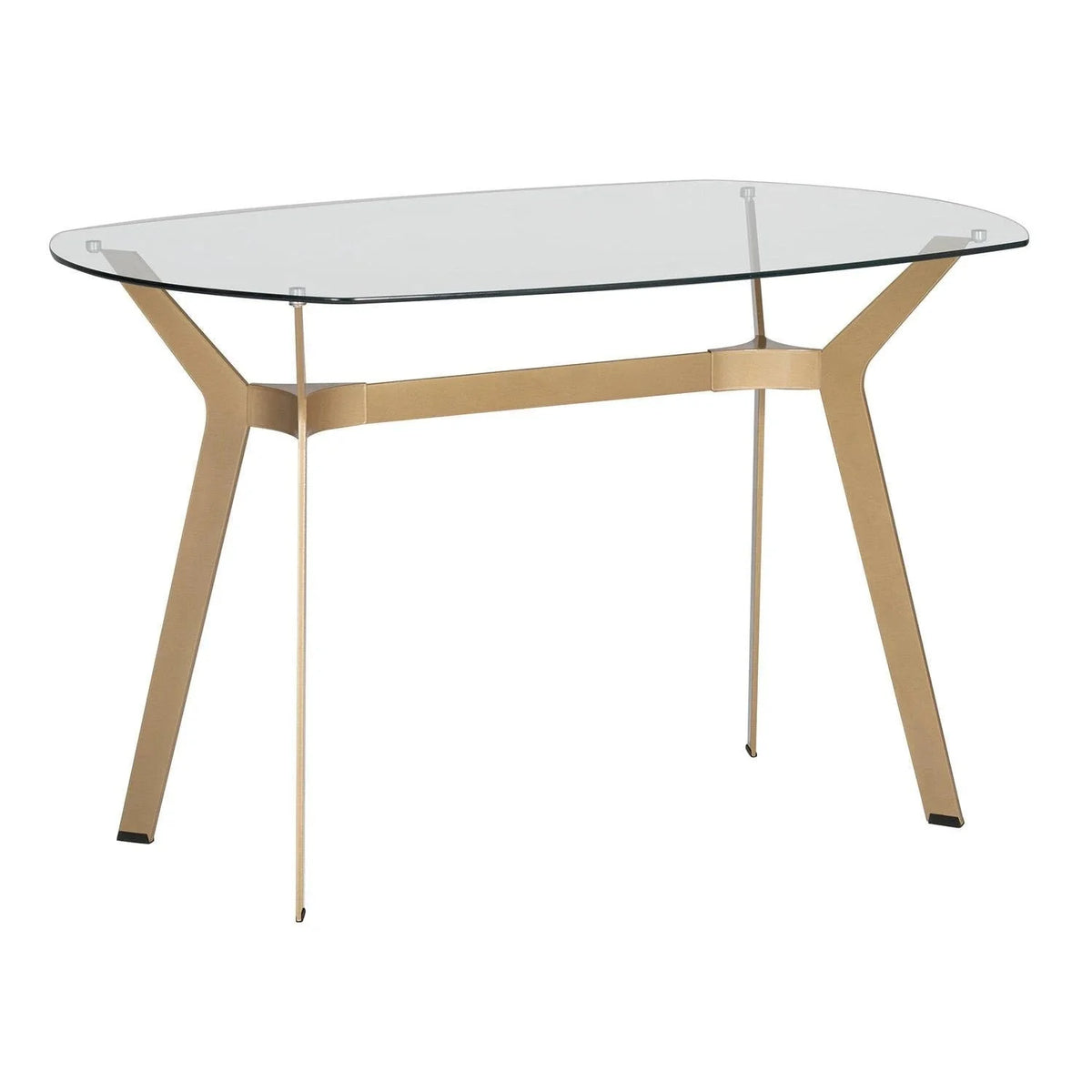 Mesa de escritorio/comedor Archtech Modern Glass de 48’’