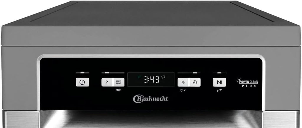 Bauknecht BK6FC11BS7A0X Vollintegrierbarer Geschirrspüler (45 cm)/ ActiveDry/Sensorprogramm/PowerClean/Besteckschublade/Hygiene-Programm/Vollwasserschutz/Multizone/Startzeitvorwahl