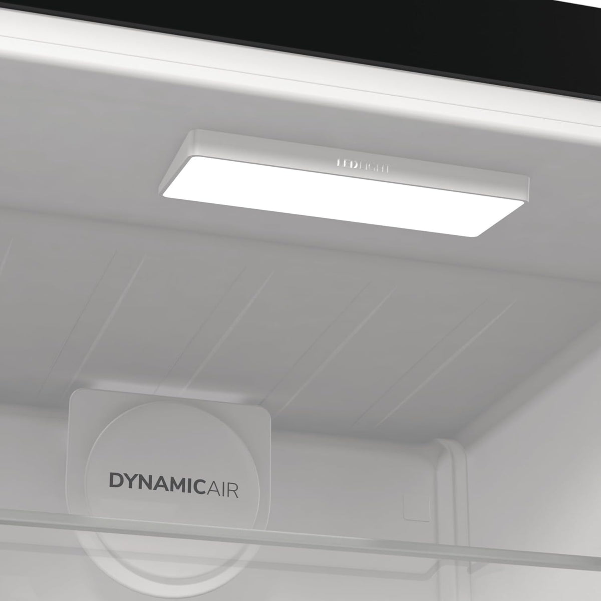 Gorenje R 619 DAXL6 Kühlschrank/AdaptTech/FreshZone/Schnellkühlfunktion/Umluft-Kühlsystem/LED Display / 398l / 185cm / EEK D/Edelstahl