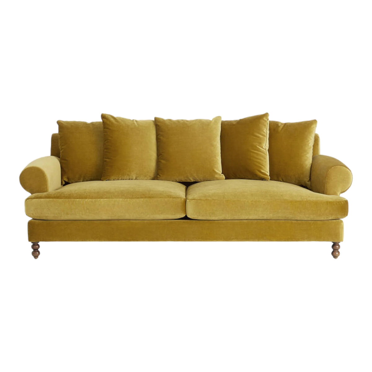 Josea 3 Seater Teak Wood Sofa