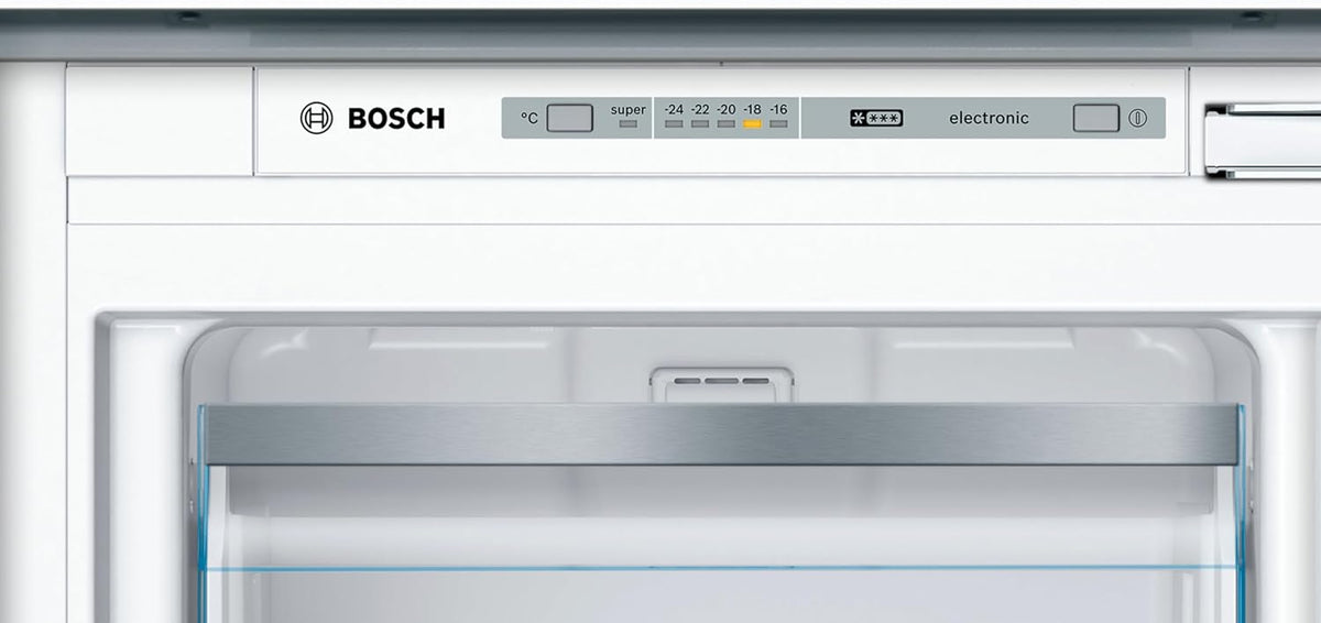 Bosch GIV11ADC0 Serie 6 Einbau-Gefrierschrank, 95 kWh, Jahr, 70 l, LowFrost, FreshSense, 72 x 56