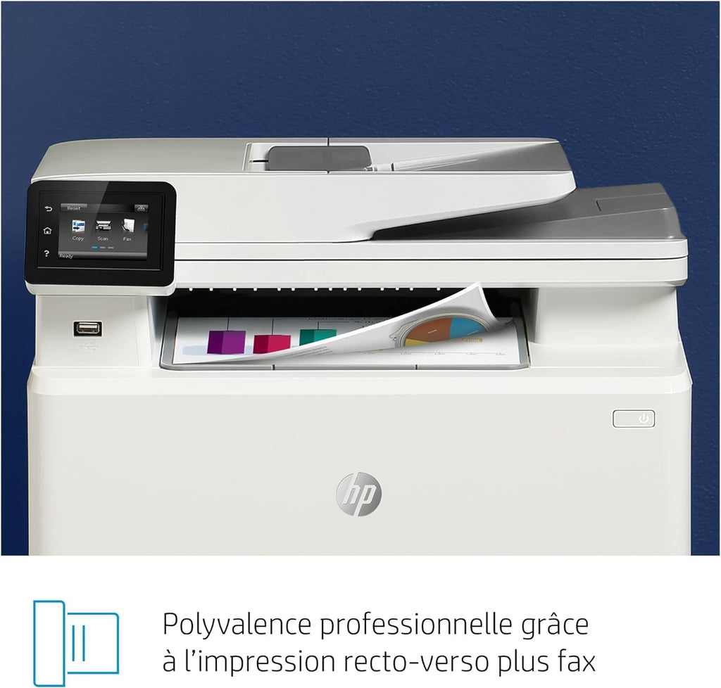 HP Color LaserJet Pro MFP 3302fdwg Multifunktions-Farblaserdrucker, Fax, Automatischer beidseitiger Druck, Touchscreen, Wi-Fi, Ethernet, USB, HP Wolf Pro Security