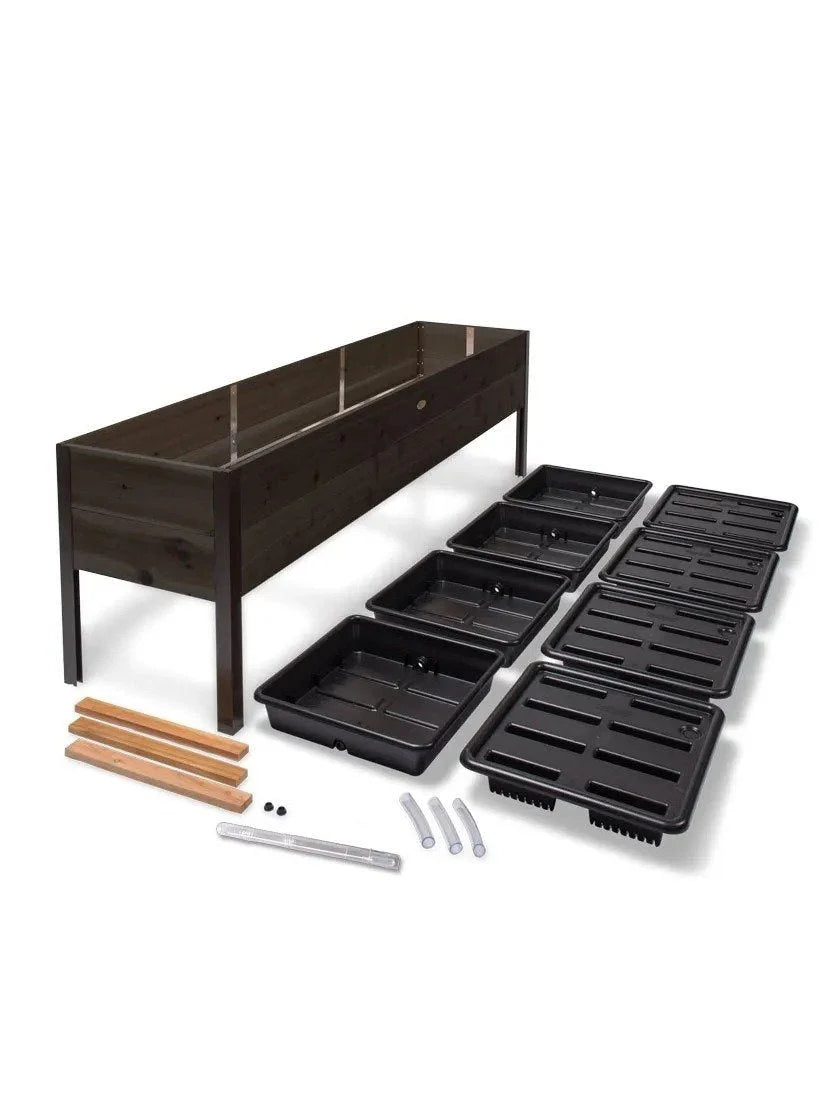 Oferta especial hoy en Mart: Últimos 30 juegos de maceteros elevados ecológicos con riego automático y acabado teñido