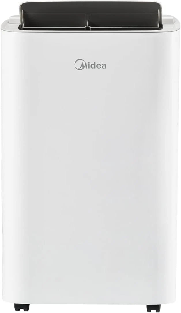 MIDEA Climatiseur Mobile Silencieux 9000 BTU avec Évacuation | 4 en 1: Climatisation, Ventilation, Déshumidification, Sleep | Clim Portable avec Contrôle App & Télécommande | Kit de Fenêtre Inclus