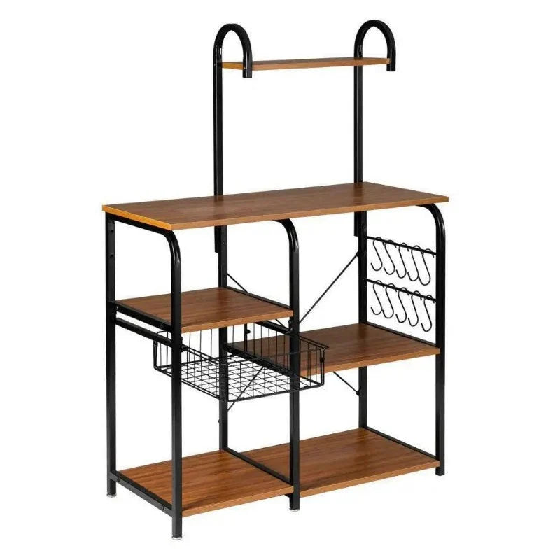 Carro de Almacenamiento para Microondas de Cocina Premium, 35.5”