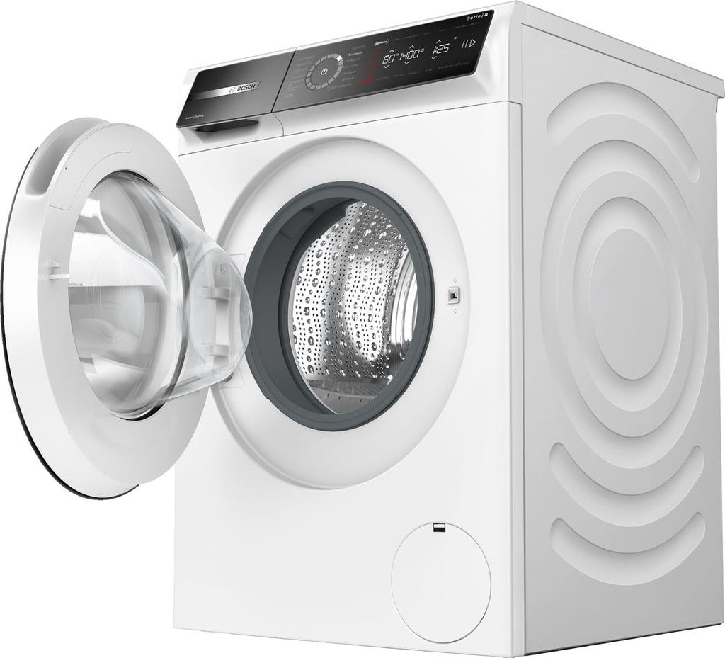 BOSCH WAN28127 Waschmaschine Serie 4, Frontlader mit 8kg Fassungsvermögen, 1400 UpM, Iron Assist, Active Water Plus, EcoSilence Drive, Speed Perfect, Weiß, 60cm