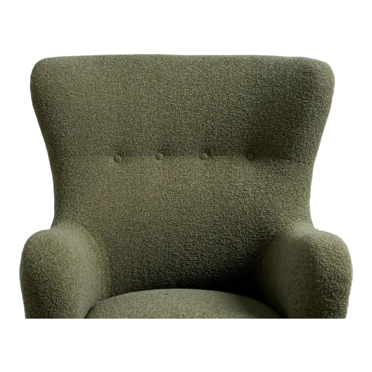 Nismaaya Aldram Wing Chair Green