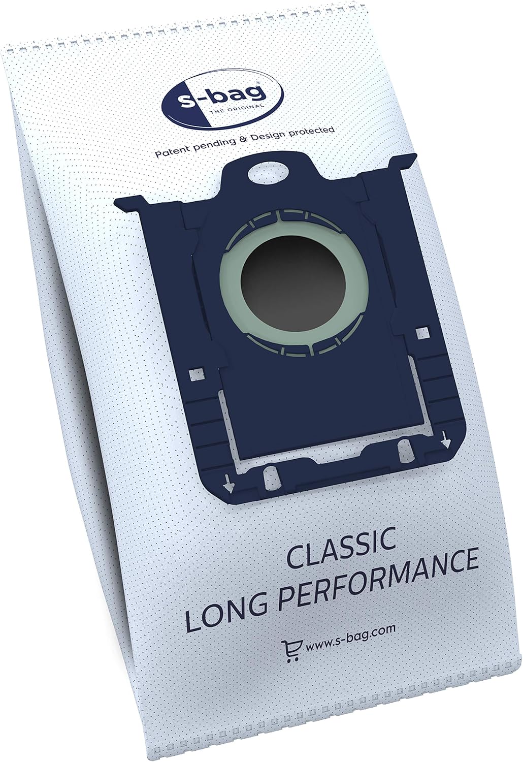 AEG CLEAN 6000 AB61C2DB Staubsauger mit Beutel / hohe Saugleistung / inkl. Polsterdüse / 50 % Recyclingkunststoff / ideal für Haustierbesitzer / Reinigen von Polstern / 12 m Kabel / 750 W / Blau