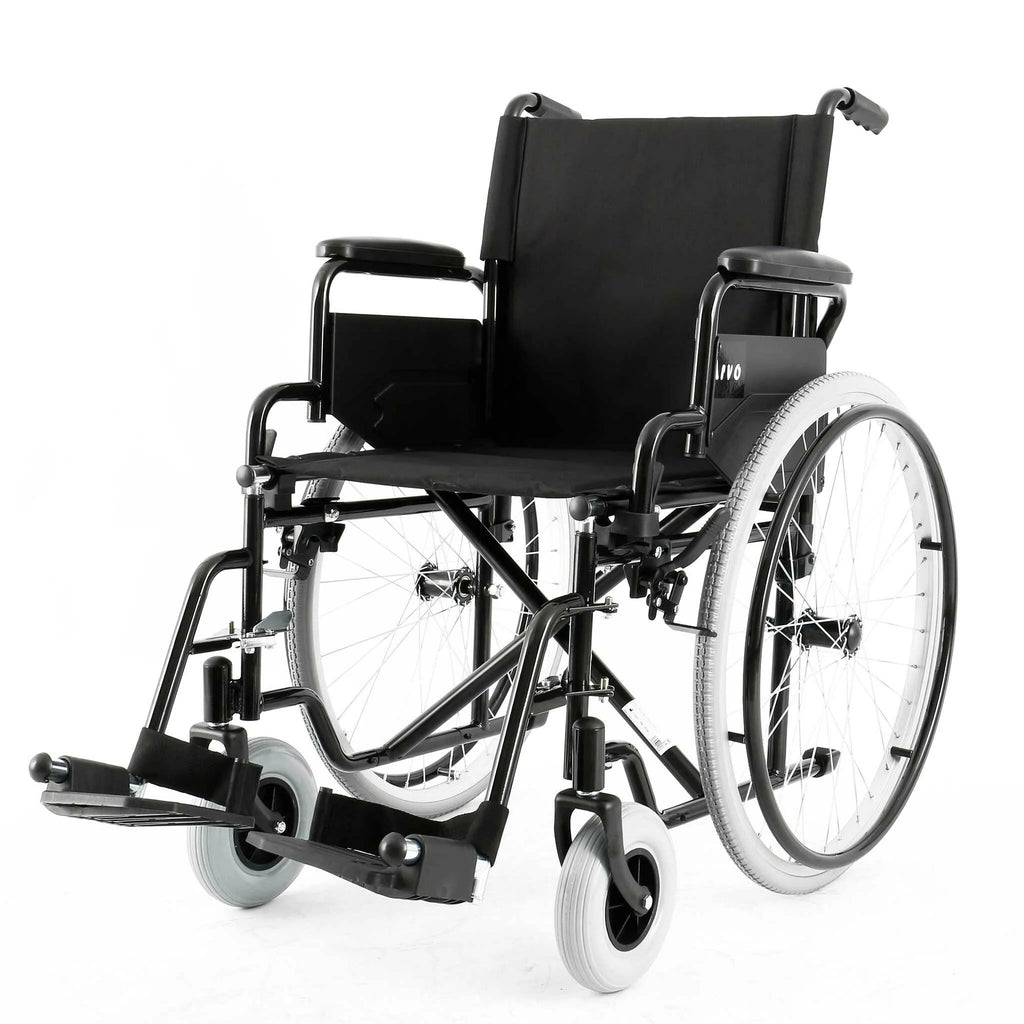 Arvo Rollstuhl Basic, Schwarz