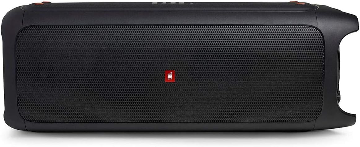 JBL PartyBox 710 - Schwarz – Trag - und rollbarer Bluetooth Party-Lautsprecher mit Lichteffekten – Spritzwassergeschützte, mobile Musikbox