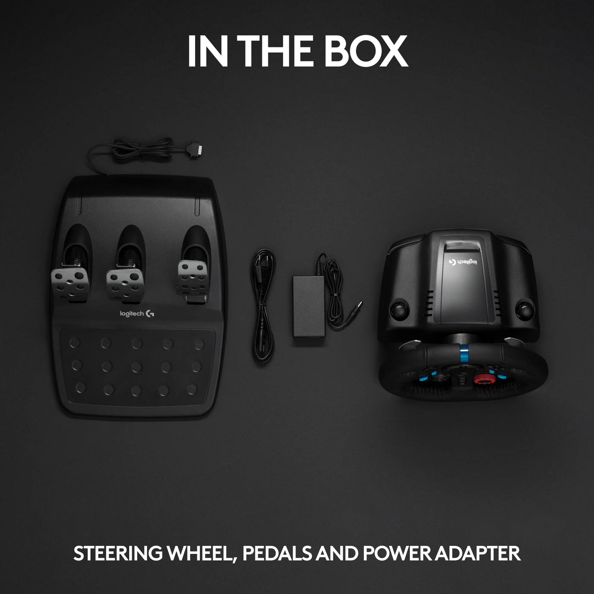 Logitech - G29 Driving Force Volante de Carreras y Pedales para PS5, PS4, PC, Mac - Negro