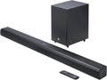 JBL Cinema SB 550, Barre de son 3.1 canaux avec caisson de basses sans fil, connexion HDMI ARC, Dolby Audio, musique sans fil en streaming, Bluetooth intégré, design compact, 250 W, en noir