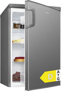 Réfrigérateur 133L inox VS2195-1-inox, Capacité nette : 133 litres, Éclairage intérieur à DEL, Contrôle de la température en continu, 3 clayettes en verre
