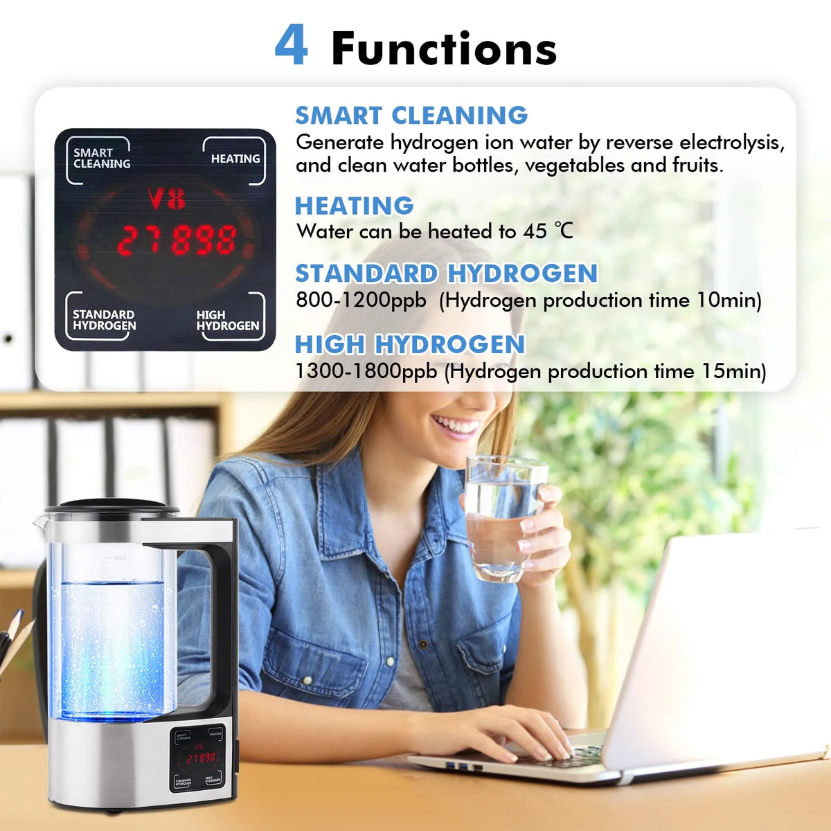 Tecnología Mejorada de Generador de Hidrógeno Ilimitado