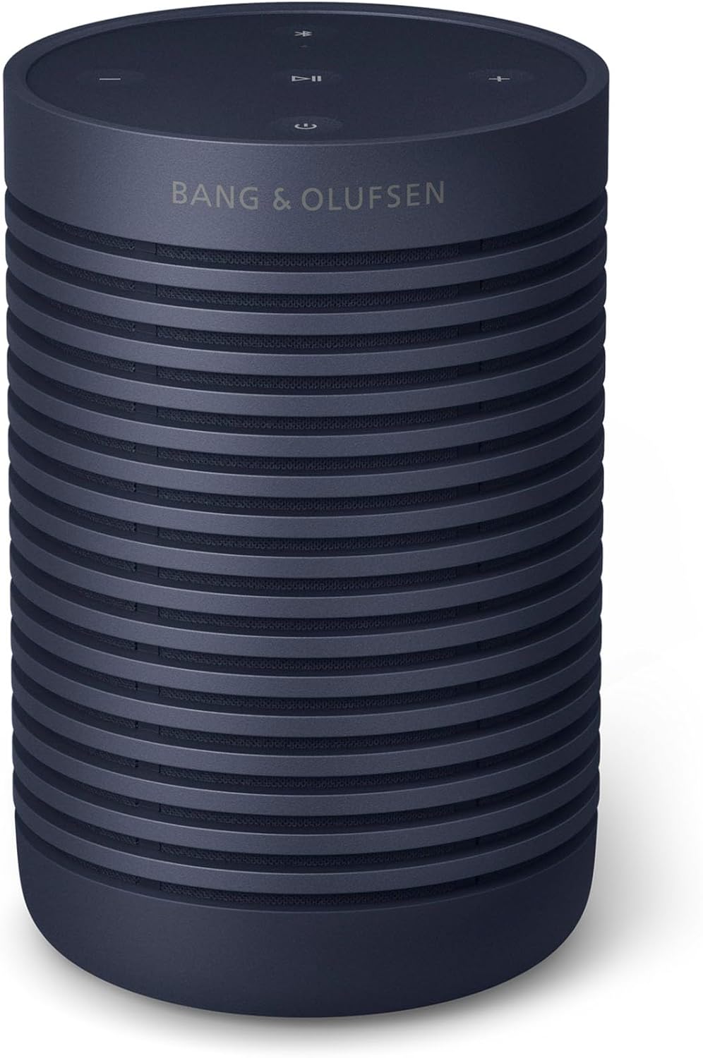 Bang & Olufsen Beosound Explore – Kabelloser tragbarer Bluetooth Outdoor-, Heim- und Reise, 27 Stunden Akkulaufzeit, wasserdichter 360° Lautsprecher + USB-C Ladekabel - Schwarz Anthracite