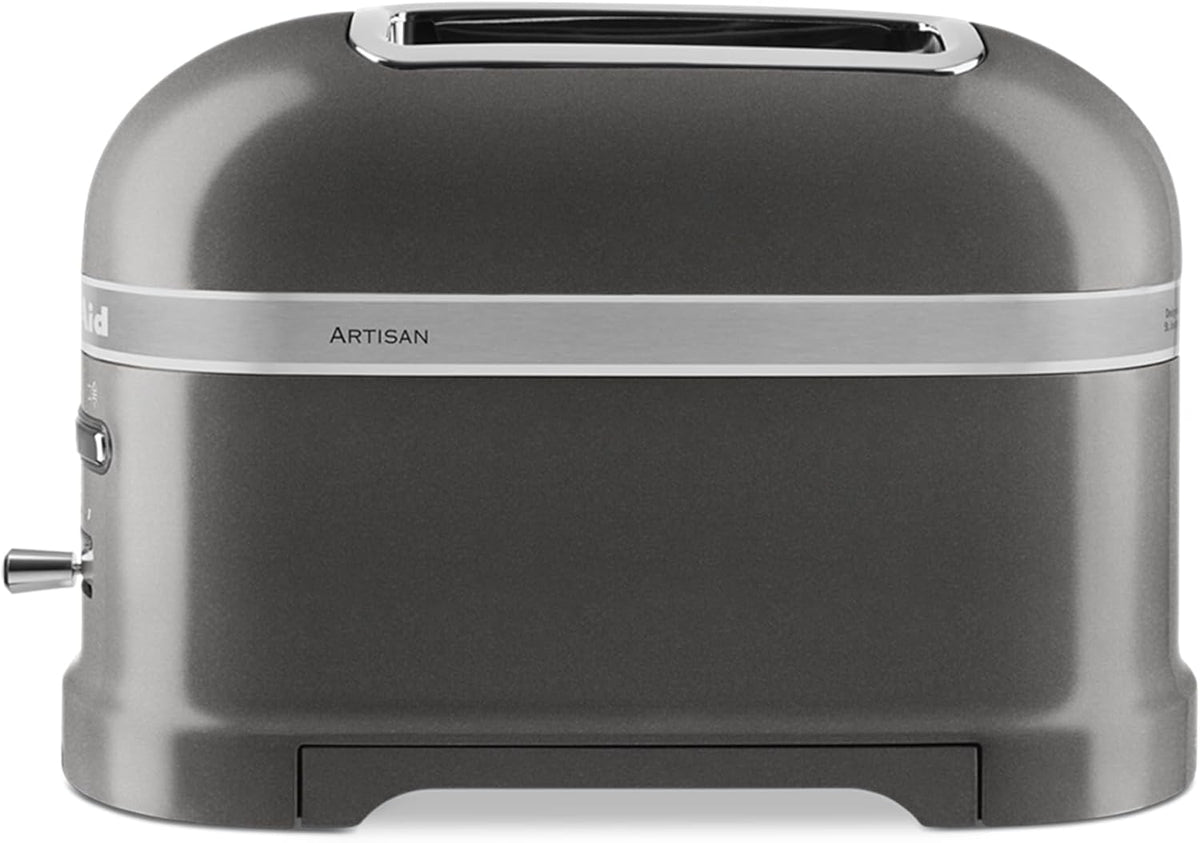 KitchenAid Toaster für 2 Scheiben mit Sandwich-Zange | Artisan | Retro Toast Machine | Verschiedene Funktionen und Bräunungsstufen | Grün