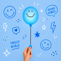 Bubbly Light SMILEY WORLD® blau