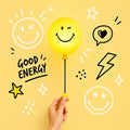 Bubbly Light SMILEY WORLD® gelb