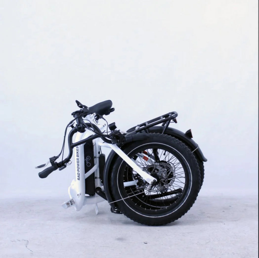 Vélo électrique pliable RadPower Bikes RadExpand 5, blanc