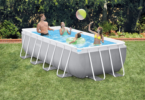 4M X 2M X 1M Prism Frame Rectangular Pool Set