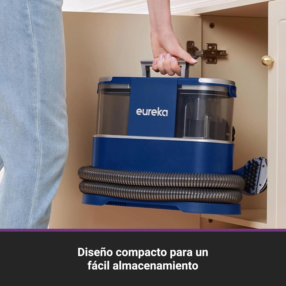 Aspiradora Eureka NEY100 para Alfombras y Tapicería | Limpiador Multi-Superficie con Depósito de 1.5L
