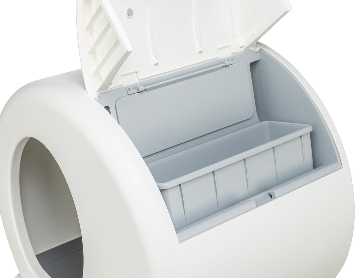 TRIXIE selbstreinigende Katzentoilette 53 x 55,5 x 52 cm – für anhaltende Sauberkeit – praktisches, elektrisches Katzenklo für Katzen ab 1,5 kg / 4 Monaten – leise & sicher - 40040