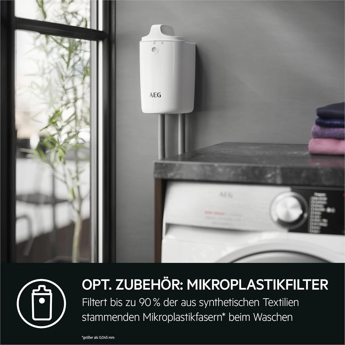 AEG LTR7A71370 Waschmaschine Toplader / Serie 7000 mit ProSteam / ProSteam - Auffrischfunktion / 7,0 kg / Leise / Mengenautomatik / Nachlegefunktion / Wasserstopp / 1300 U/min