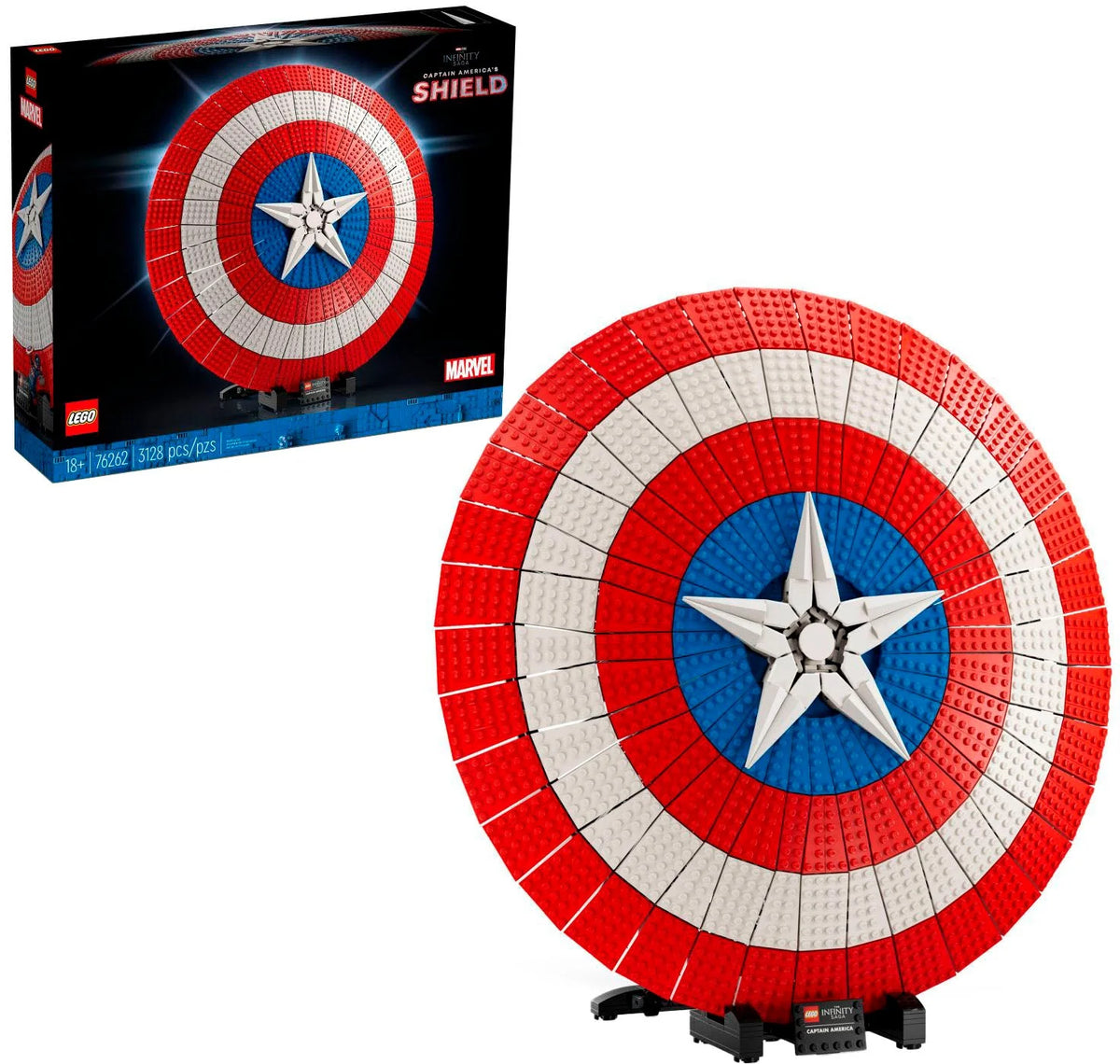 LEGO – Marvel Captain America’s Shield 76262