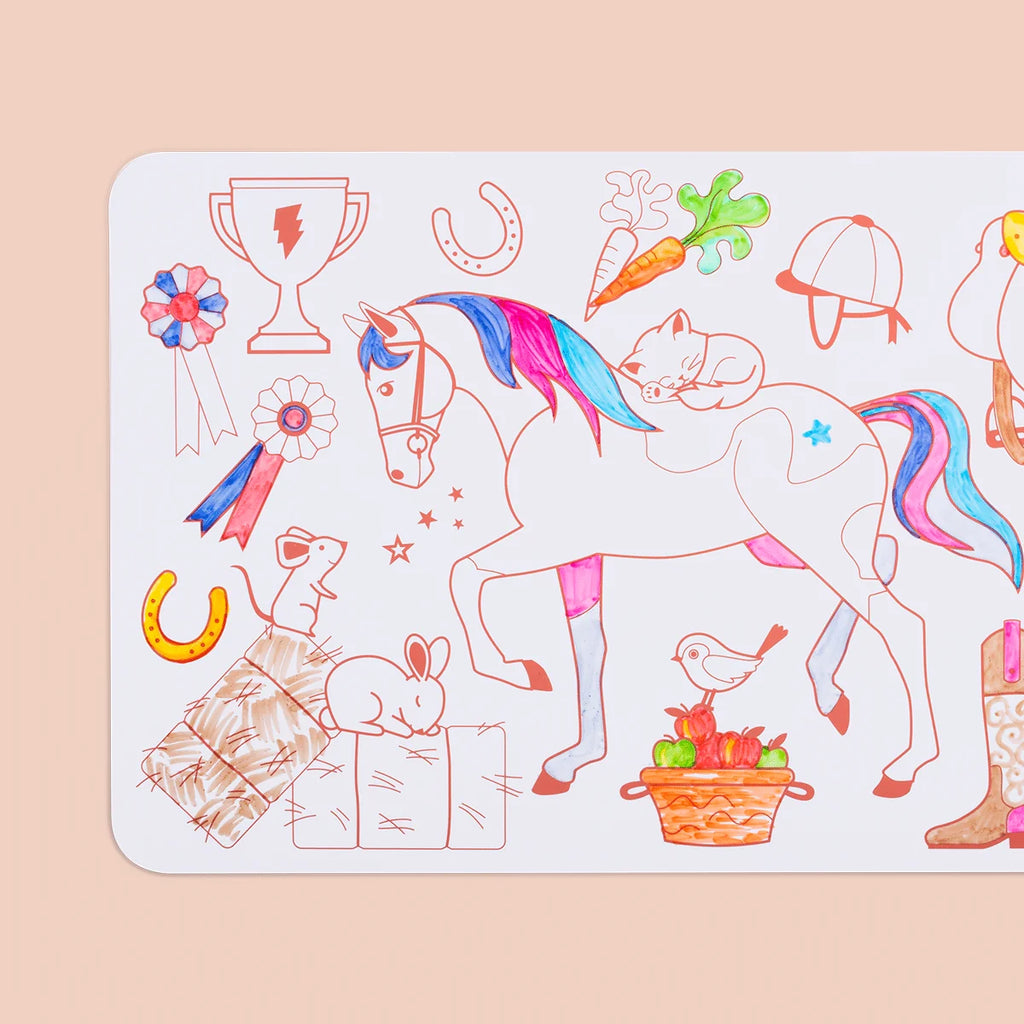 Mini Playmat Pony Club