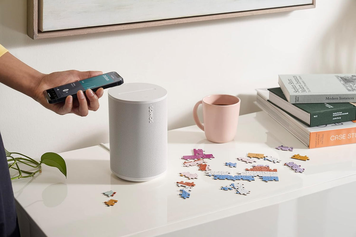 Sonos Era 100 | Smart Speaker mit WLAN, Bluetooth, kompatibel mit   Alexa - Schwarz