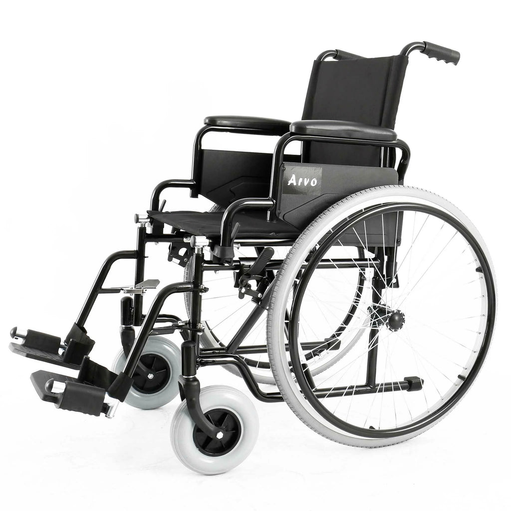 Arvo Rollstuhl Basic, Schwarz