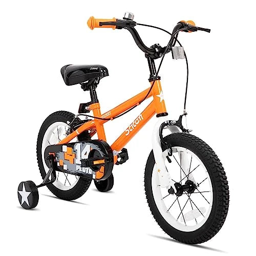 JOYSTAR Bicicleta de Entrenamiento con Ruedas Laterales Estilo Freestyle