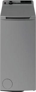 Bauknecht WMT Silver 6513 D4 Toplader-Waschmaschine/ 6,5 kg/ 1300 UpM/Vollwasserschutz/Autom.-Trommelpositionierung/SoftOpening/ 15° Green&Clean/Kurz 30/ Aqua Saver/Extra Spülen/Startzeitvorwahl