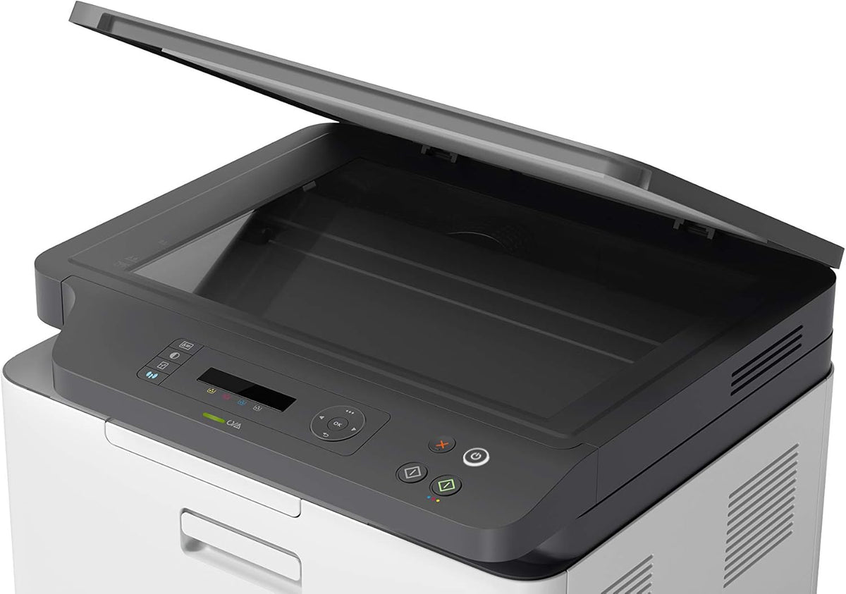 HP Color Laser 150nw Farb-Laserdrucker (Drucker, USB, LAN, WLAN),weiß-grau