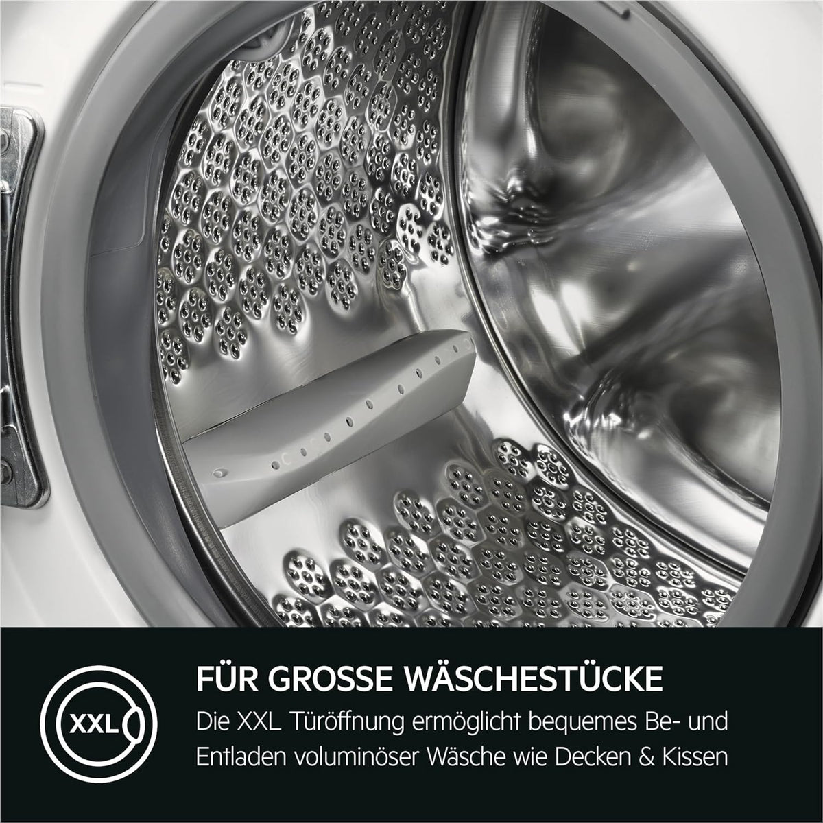 AEG L7WBA60680 Waschtrockner / DualSense - schonende Pflege / 8 kg Waschen / 5 kg Trocknen / D / energiesparend / Mengenautomatik / Nachlegefunktion / ProSteam - Auffrischfunktion / 1600 U/min Weiß