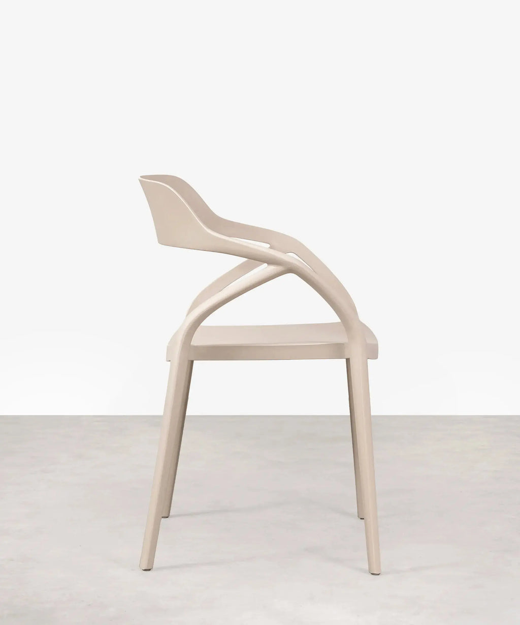 Silla de Polipropileno con Reposabrazos Grace