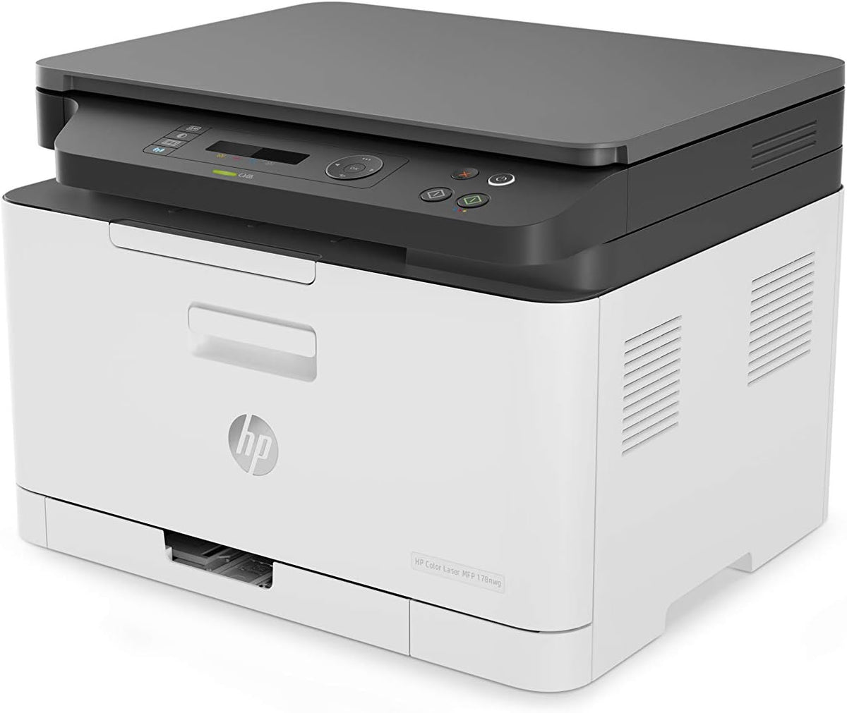 HP Color Laser 150nw Farb-Laserdrucker (Drucker, USB, LAN, WLAN),weiß-grau