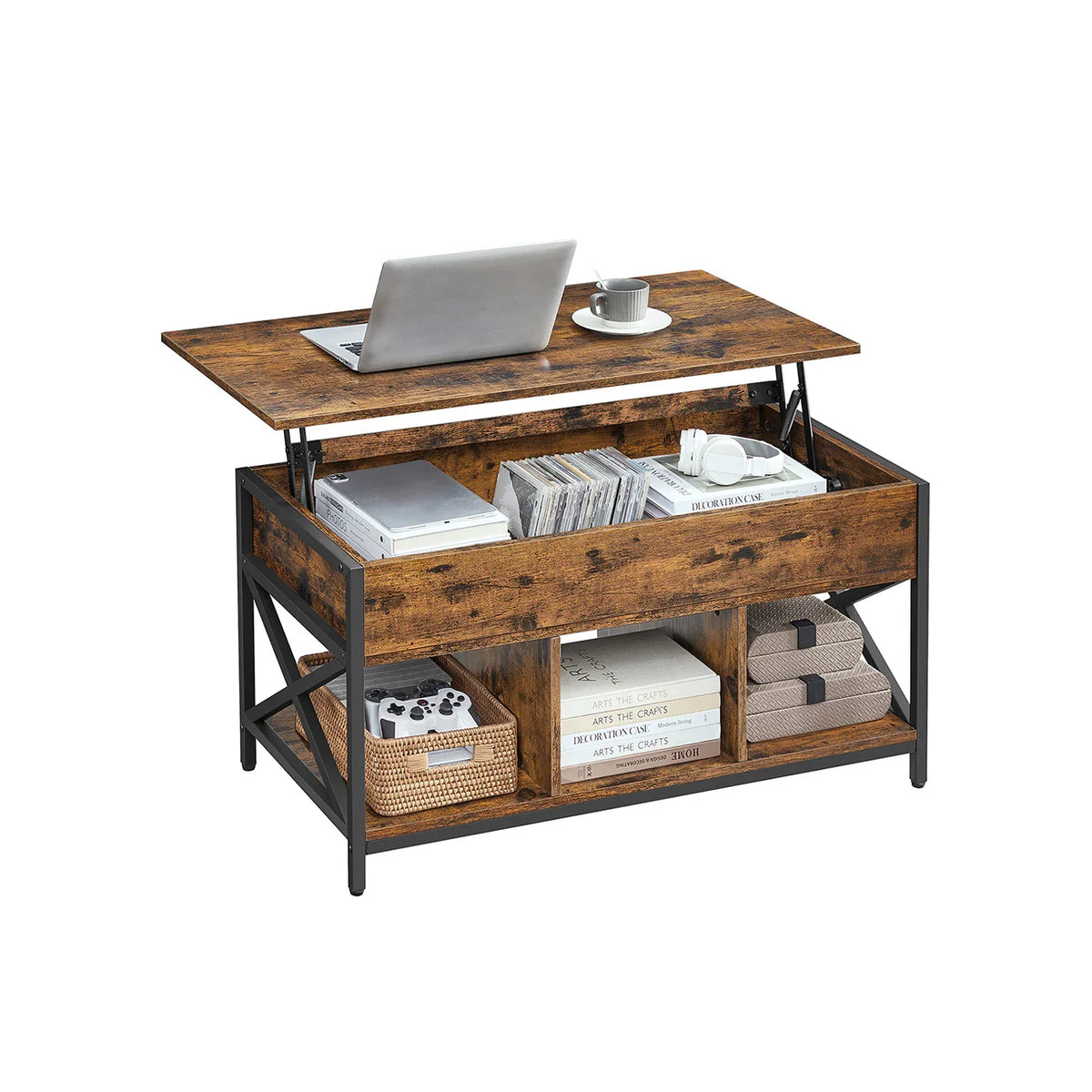 Mesa de Centro con Tablero Elevable
