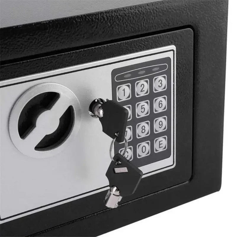 Caja Fuerte Pequeña y Portátil de Alta Seguridad con Bloqueo Digital