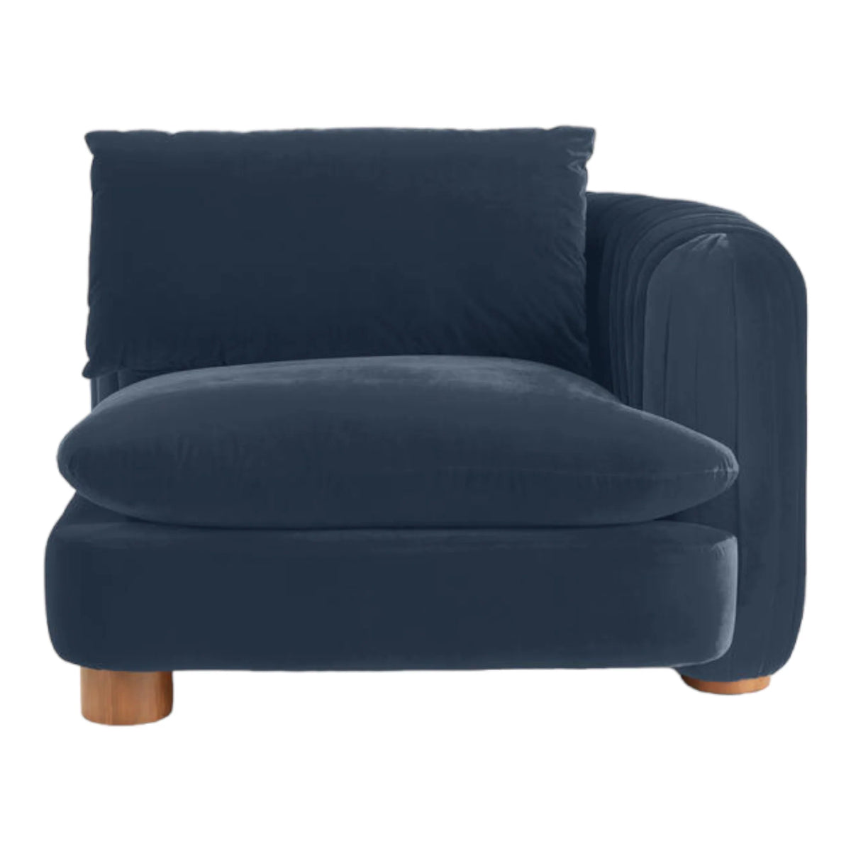 ComfyTrio 2 Seater Teak Wood Sofa